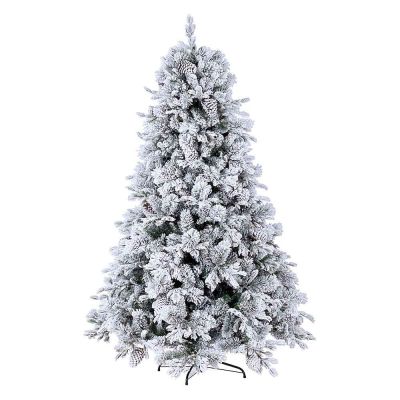 Albero di Natale innevato modello Arves H210 cm