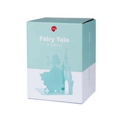 Fermalibri in metallo turchese Fairy Tale con Cenerentola