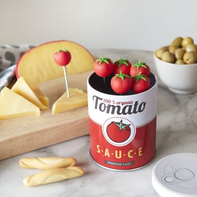 Forchettine per Aperitivo TOMATO Rosso - Balvi